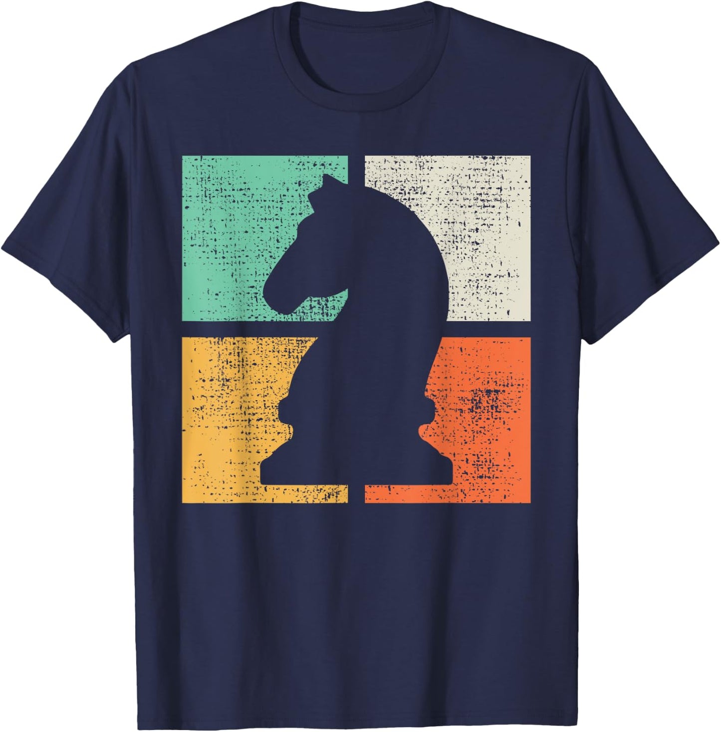 Chess Knight T-Shirt - T-Shirt | Navy
