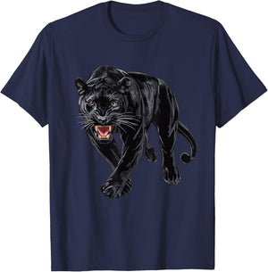Panther Graphic T-Shirt - T-Shirt | Navy