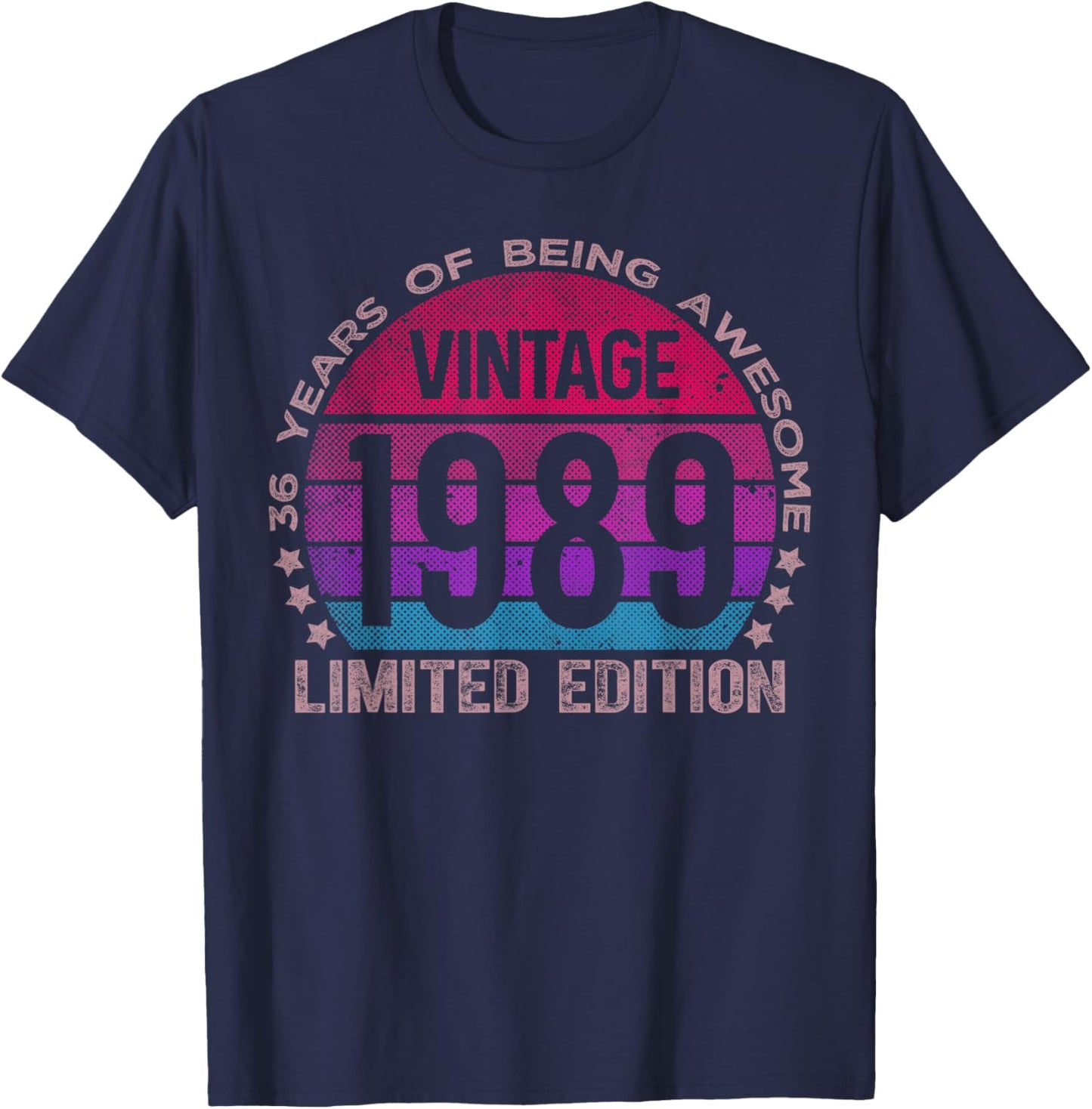 36 Year Old Gifts Limited Edition 36th Birthday Women T-Shirt - T-Shirt | Navy