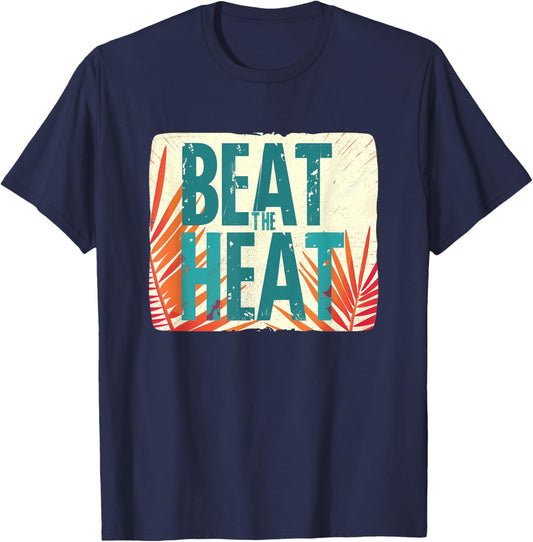 Cool Beat the Heat with This Summer Look T-Shirt - T-Shirt | Navy