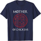 Mother of Chickens Women Gift Mom Funny Chicken Farmer Owner T-Shirt - T-Shirt | Navy