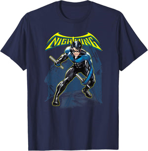Batman Nightwing T-Shirt - T-Shirt | Navy