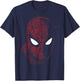 Marvel Spider-Man Far from Home Tech Build-Up Fill Portrait T-Shirt - T-Shirt | Navy