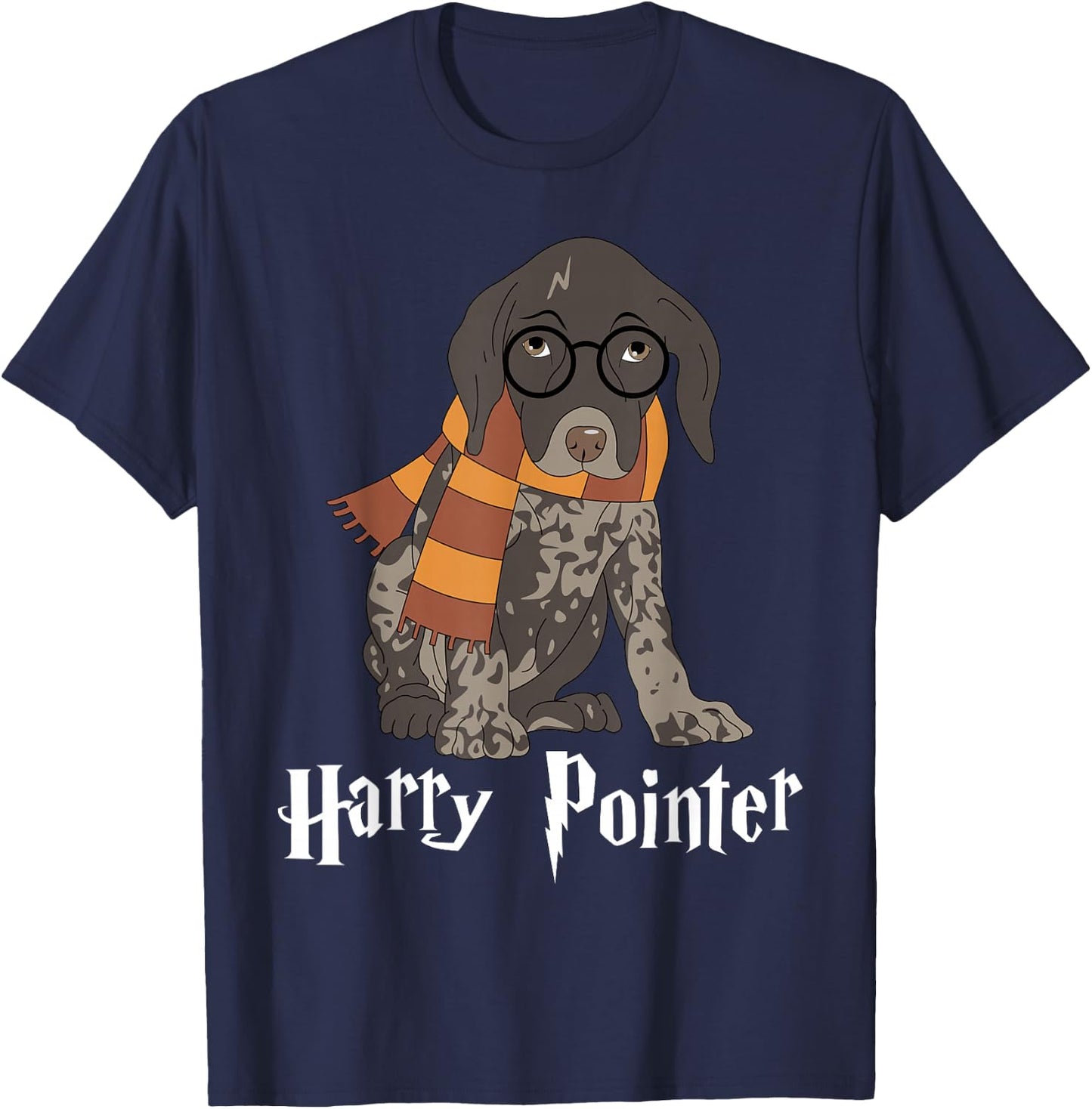 Funny German Shorthaired Pointer - Harry Pointer T-Shirt - T-Shirt | Navy