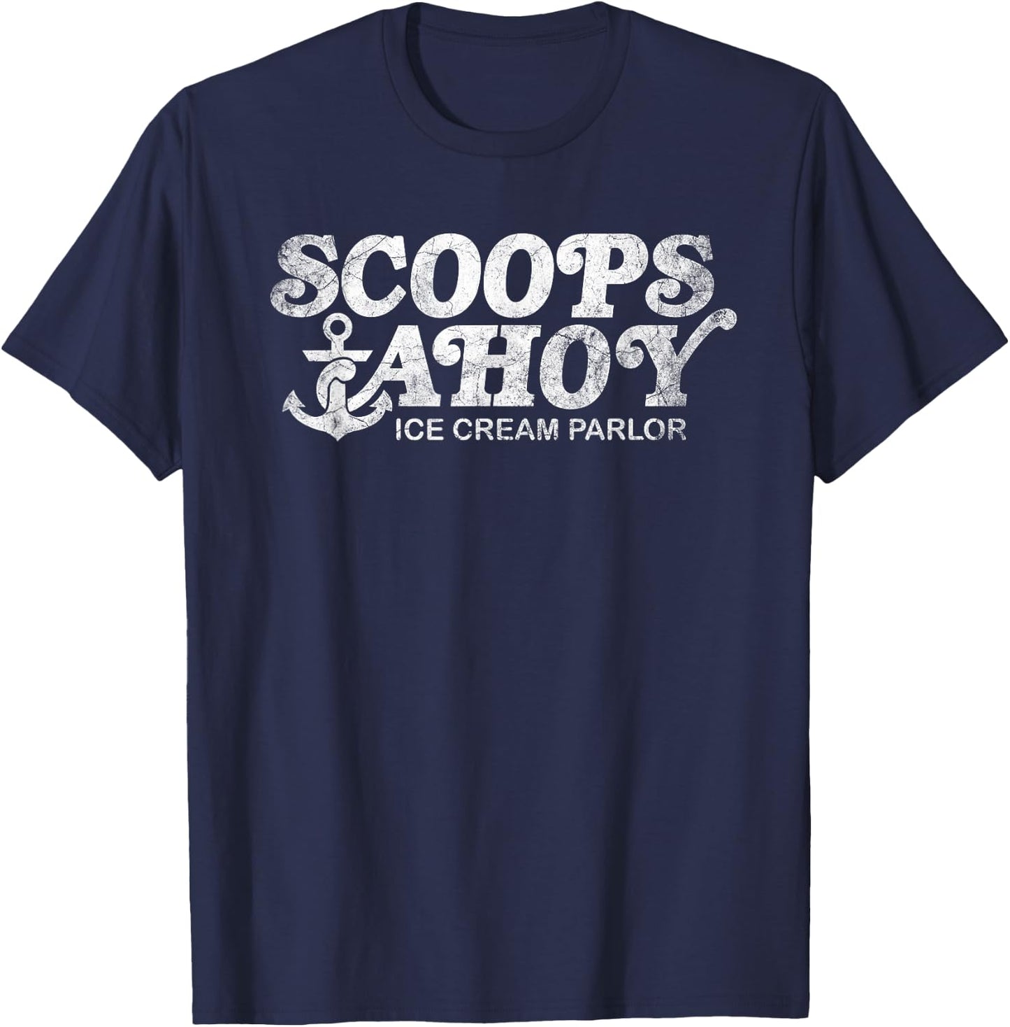 Scoops Ahoy Ice Cream Parlor Shirt T-Shirt - T-Shirt | Navy