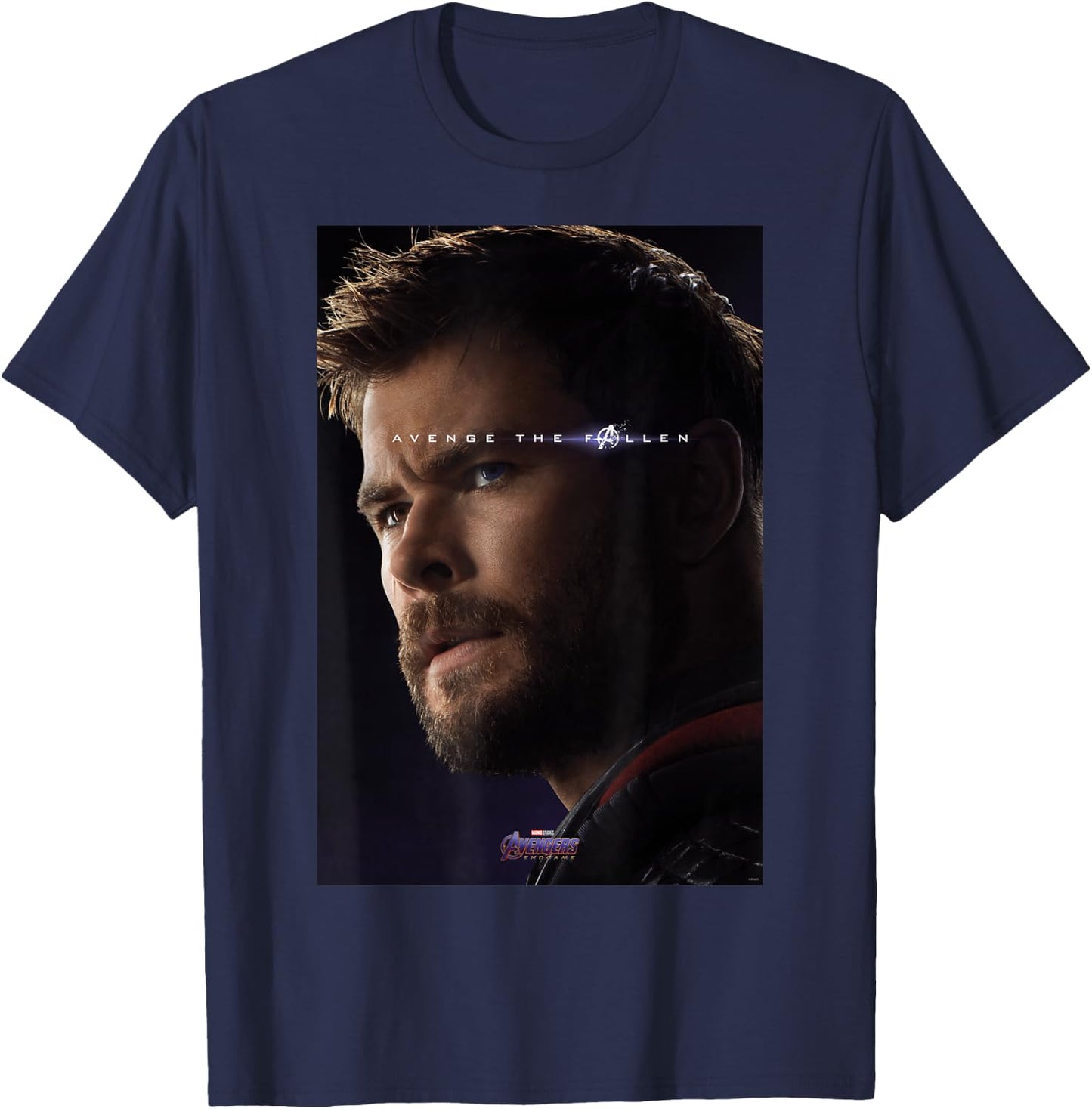 Marvel Avengers Endgame Thor What Ever It Takes Poster T-Shirt - T-Shirt | Navy