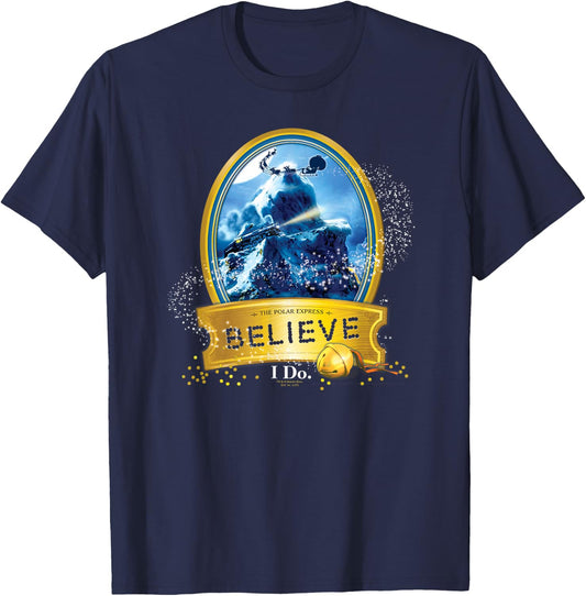 Polar Express True Believer T-Shirt - T-Shirt | Navy