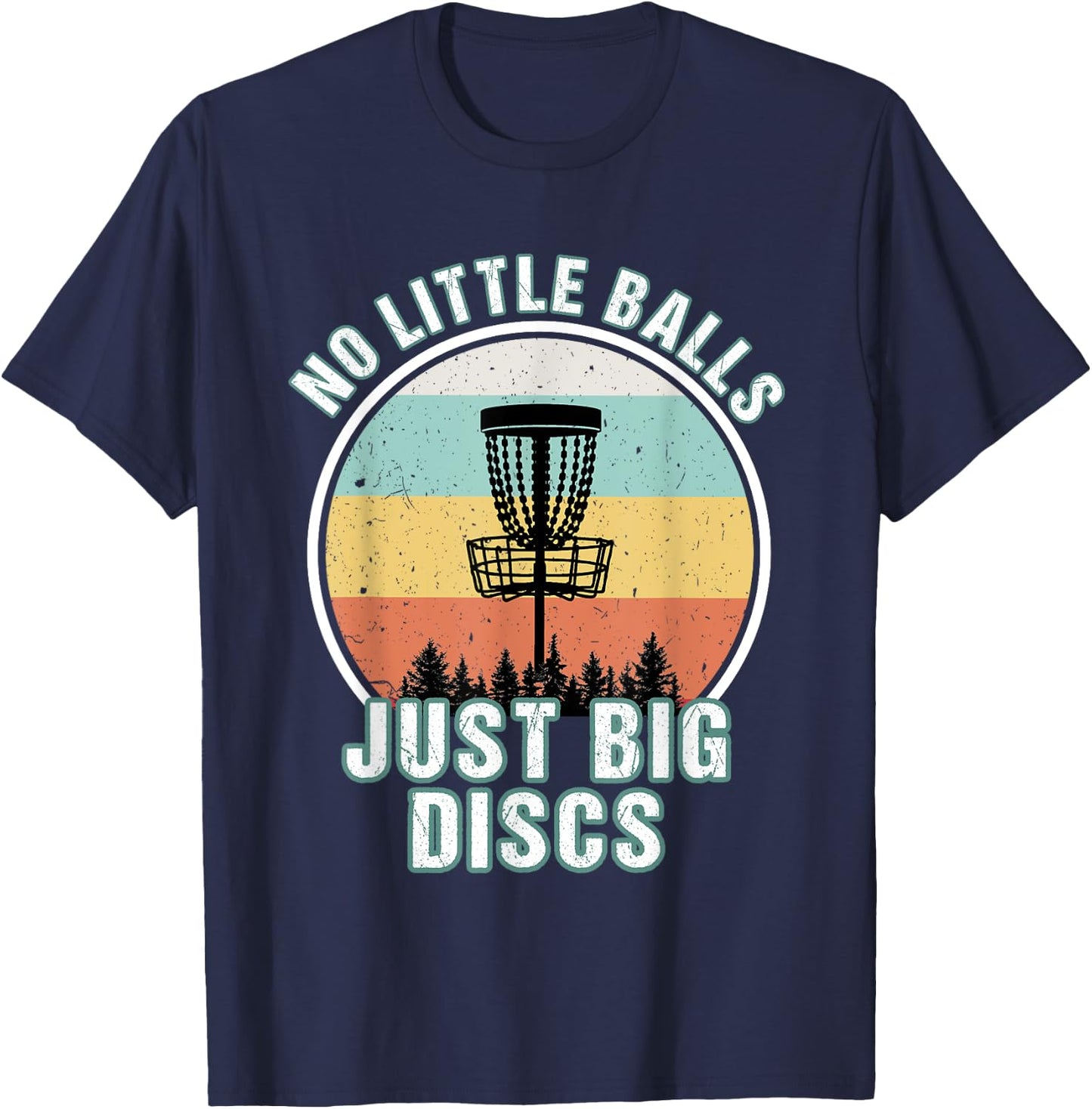 Funny Disc Golf Shirt | Disc Golf T-Shirt - T-Shirt | Navy