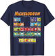 Nickelodeon Periodic Table of Characters T-Shirt - T-Shirt | Navy