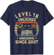 Level 18 Unlocked 18th Birthday 18 Year Old Gifts Gamer Bday T-Shirt - T-Shirt | Navy