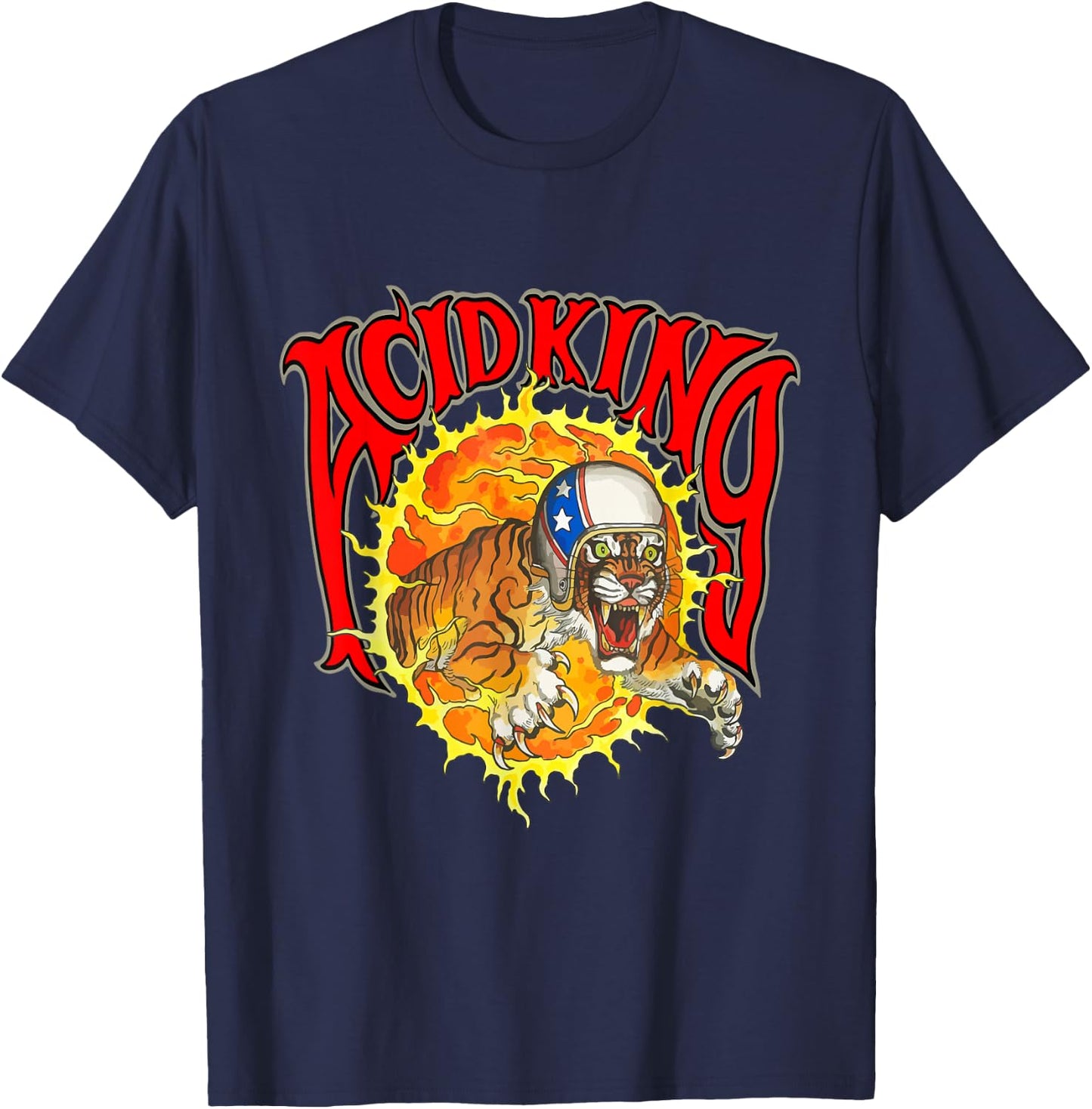 Acid King Band T-Shirt - T-Shirt | Navy