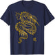 Tattoo Chinese Dragon Gift T-Shirt - T-Shirt | Navy