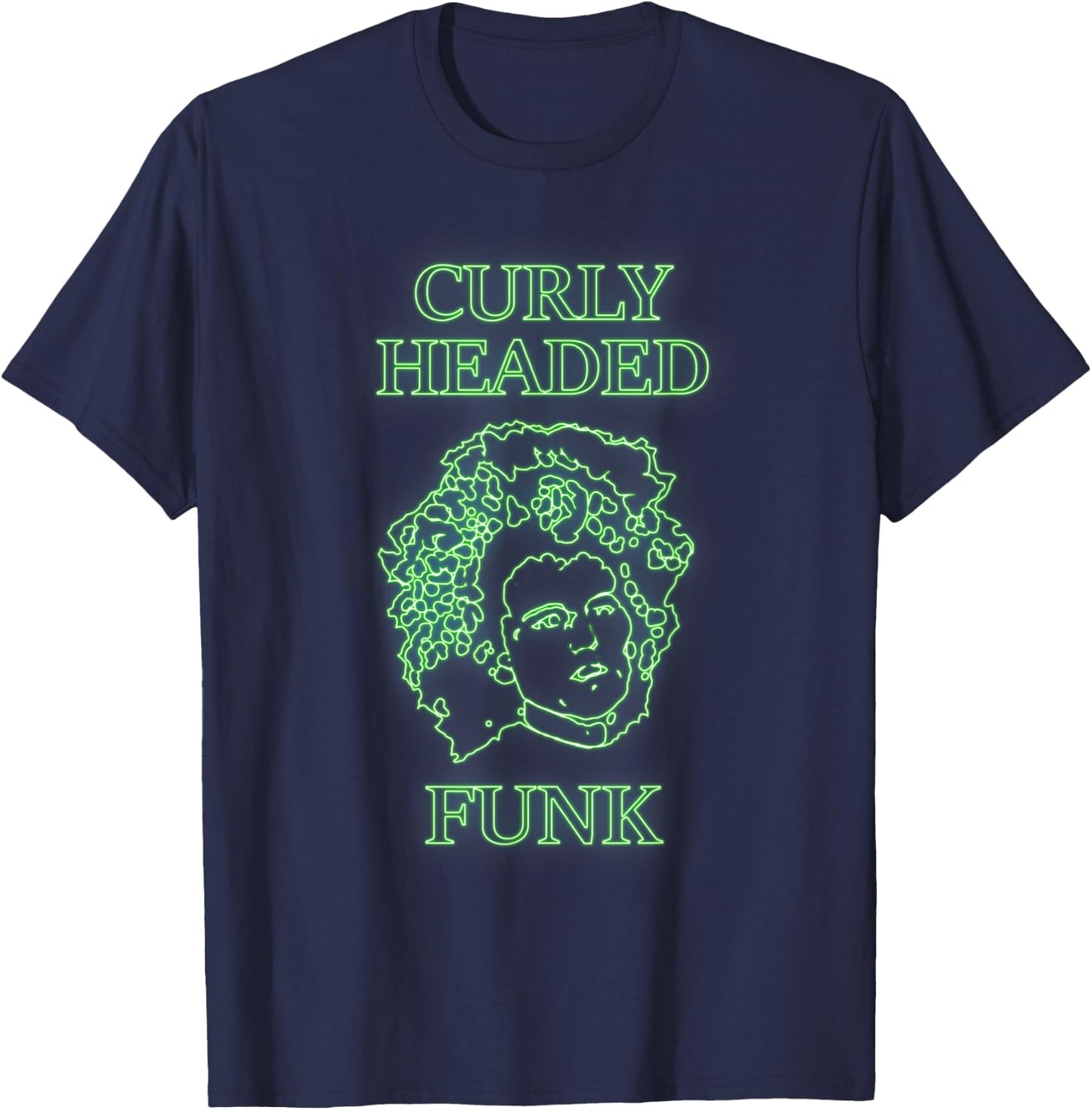 Ben Askren Curly Headed Funk T-Shirt - T-Shirt | Navy
