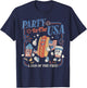 Retro Party In The USA Hot Dog Flag USA 4th Of July Party Men Women Kids T-Shirt - T-Shirt | Navy