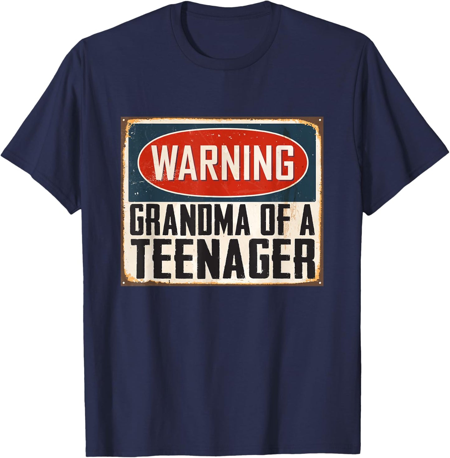 Grandma 13th Birthday Matching Official Teenager T-Shirt - T-Shirt | Navy