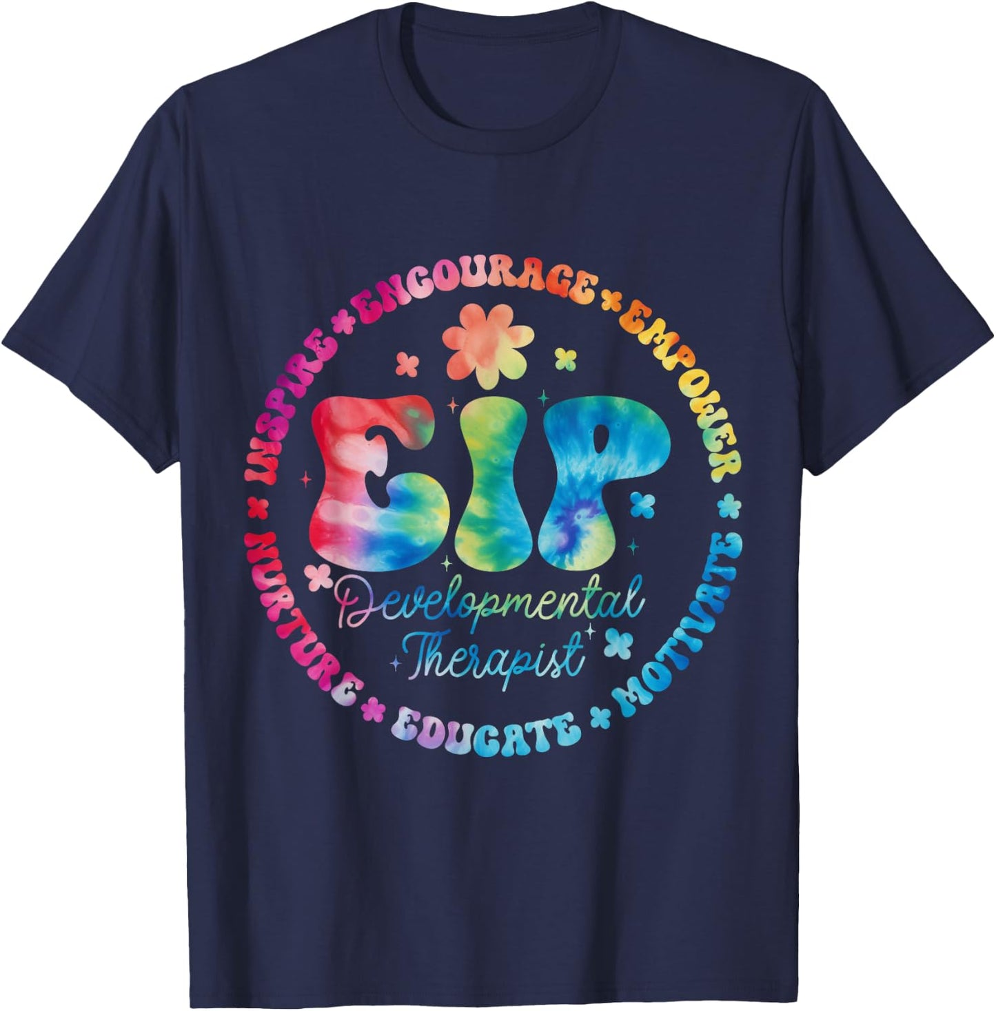 EIP Developmental Therapist Appreciation Week Back to School T-Shirt - T-Shirt | Navy