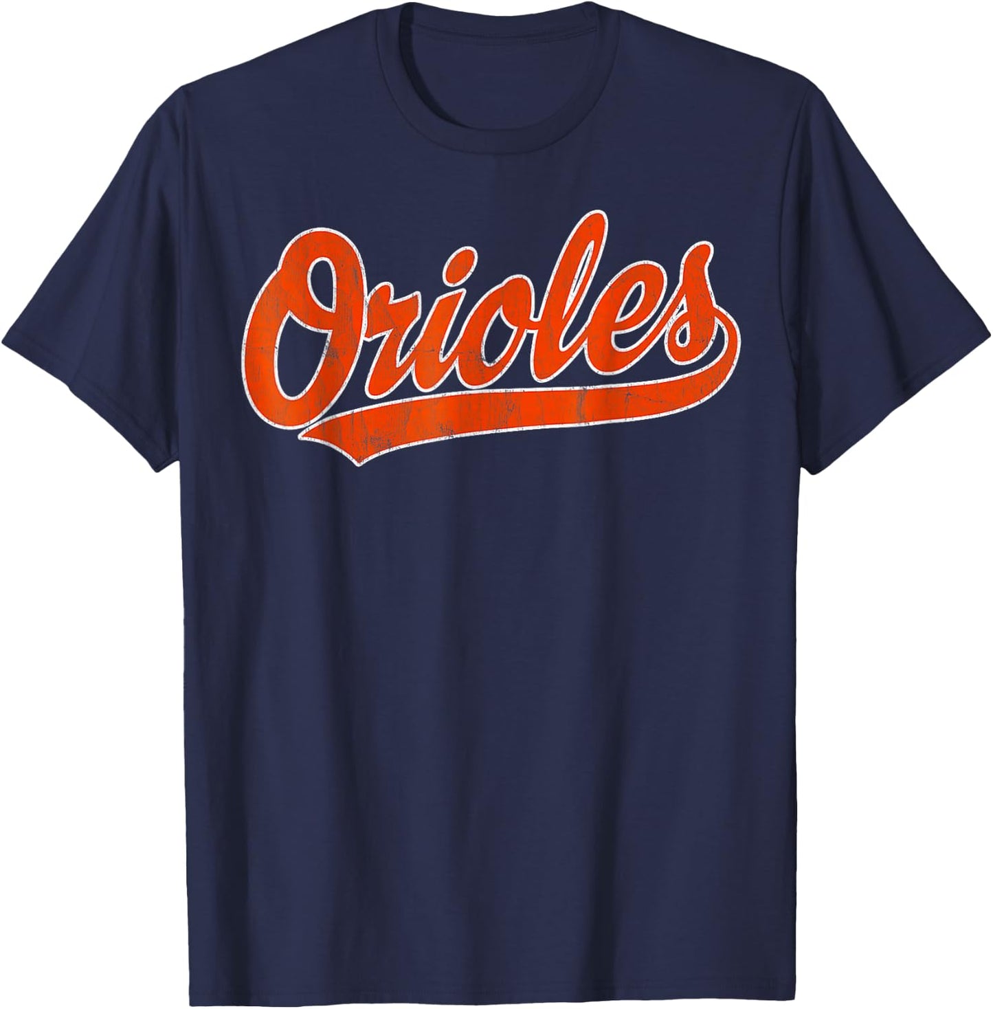 Retro Oriole Vintage T-Shirt - T-Shirt | Navy
