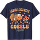 Fall Labor & Delivery Gobble Squad Thanksgiving L&D Nurse T-Shirt - T-Shirt | Navy