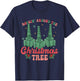 Rockin' Around The Christmas Tree Respiratory Therapist RT T-Shirt - T-Shirt | Navy