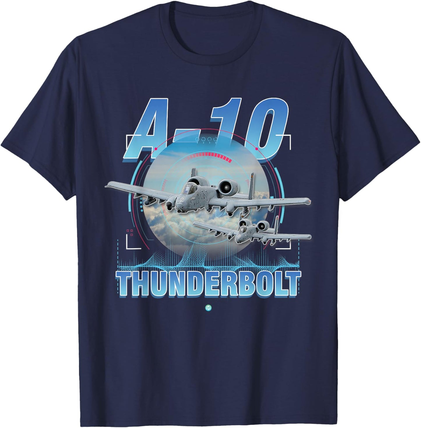A-10 Thunderbolt II (Warthog) Gift Veterans T-Shirt - T-Shirt | Navy