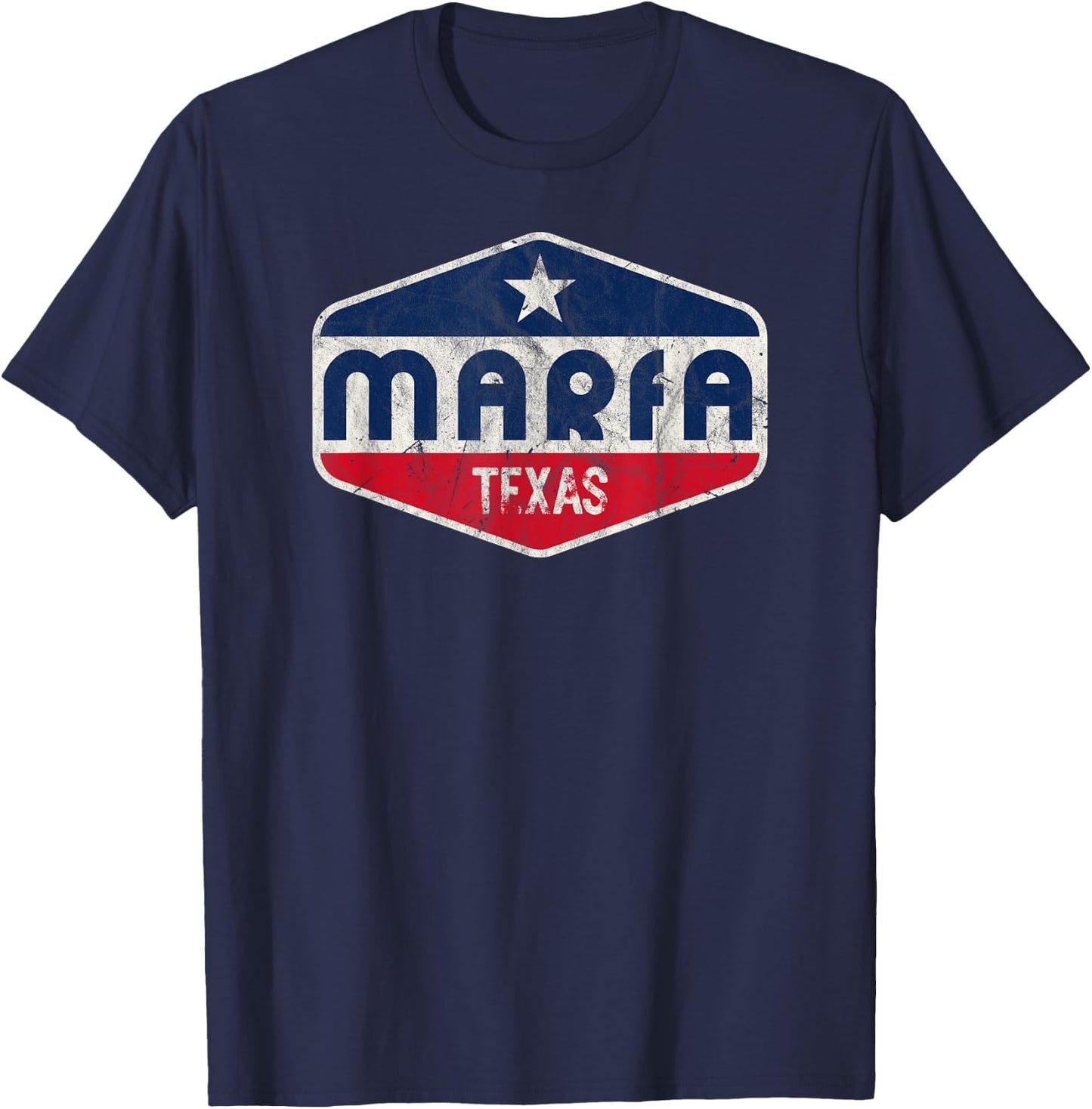 Marfa Texas T-Shirt - T-Shirt | Navy