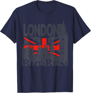 London Big Ben T-Shirt - T-Shirt | Navy
