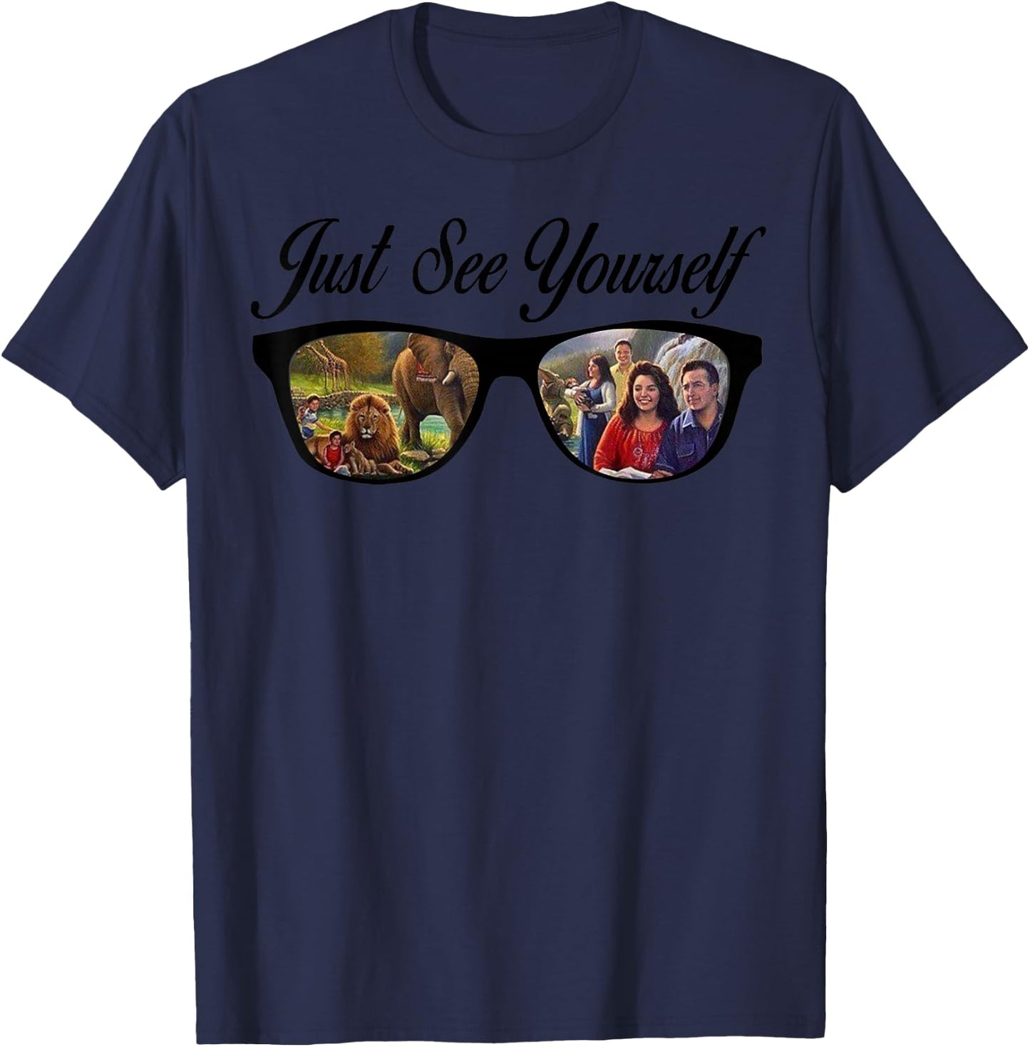Just See Yourself JW Gift Supplies T-Shirt - T-Shirt | Navy