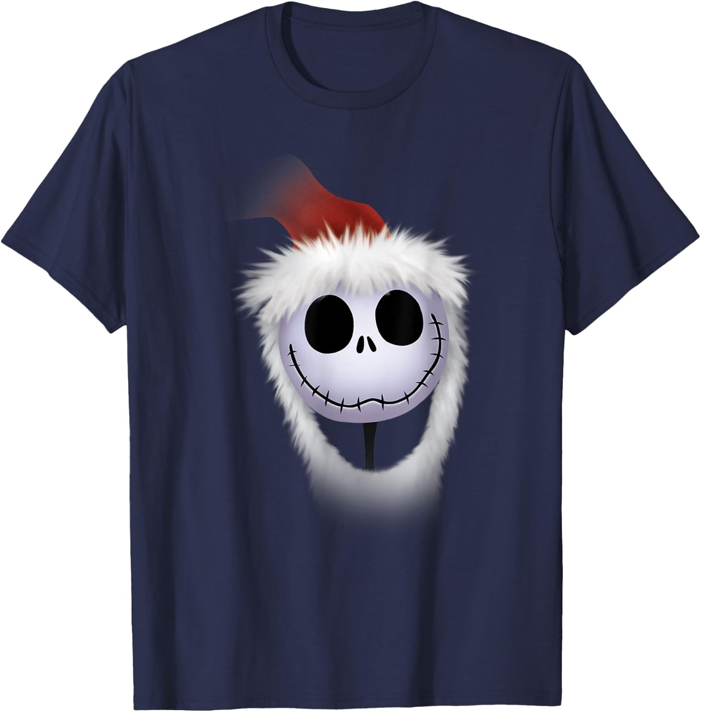 Disney Santa Jack Skellington Holiday T-Shirt - T-Shirt | Navy