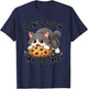 Cute Cat Don’t Touch My Cookie T-Shirt - T-Shirt | Navy