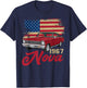 1967 67 Nova Silhouette Muscle Car American Flag T-Shirt - T-Shirt | Navy