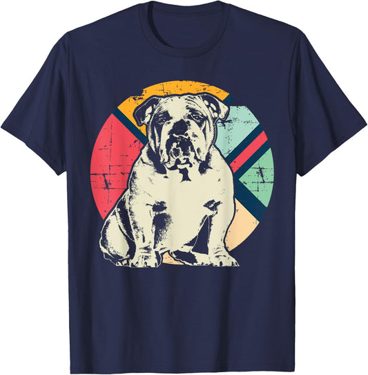 English Bulldog British Bulldog T-Shirt - T-Shirt | Navy
