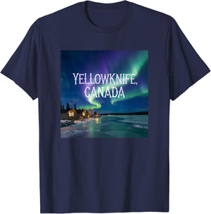 Yellowknife Canada T-Shirt - T-Shirt | Navy
