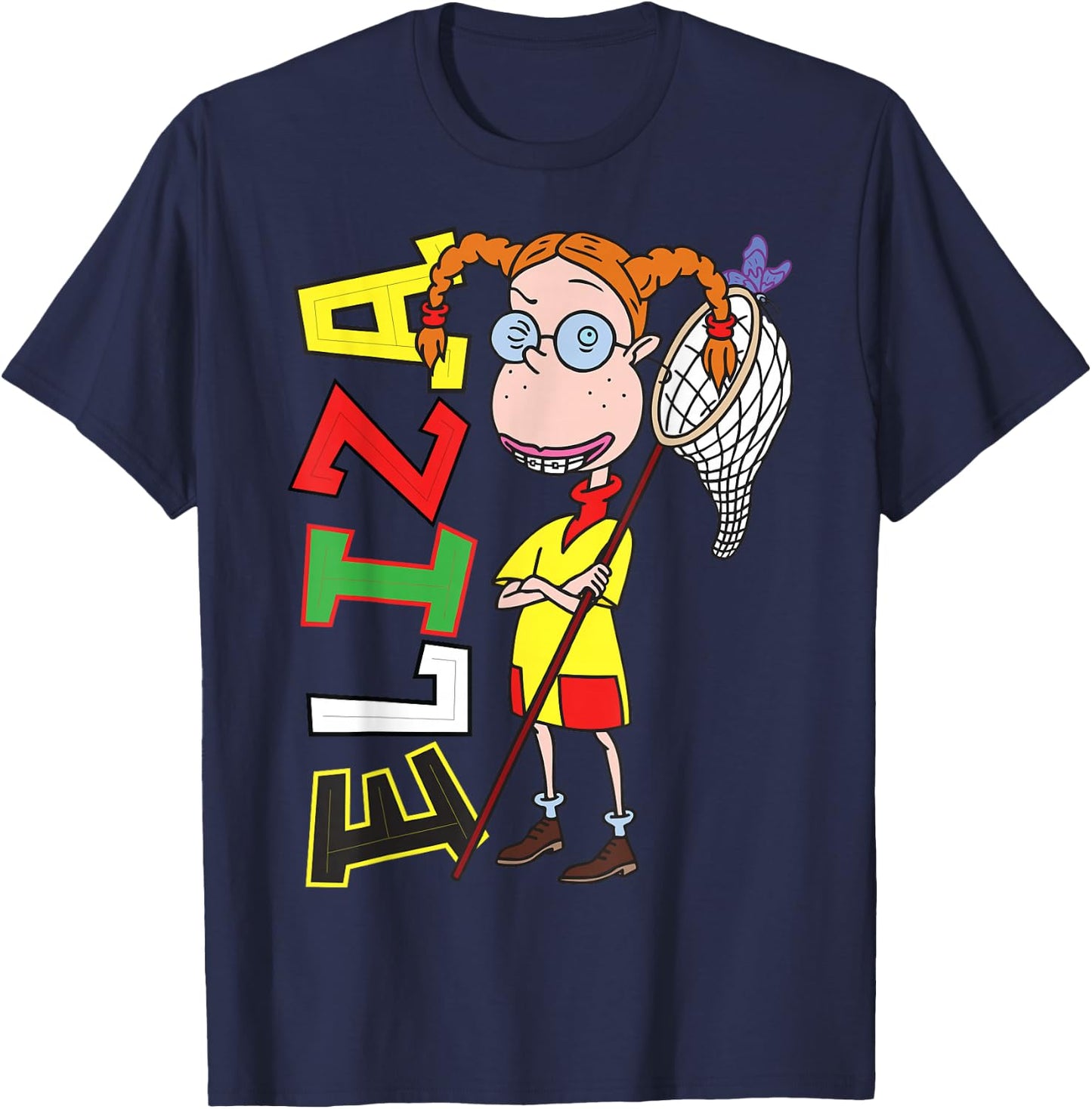 The Wild Thornberrys Eliza Type T-Shirt - T-Shirt | Navy