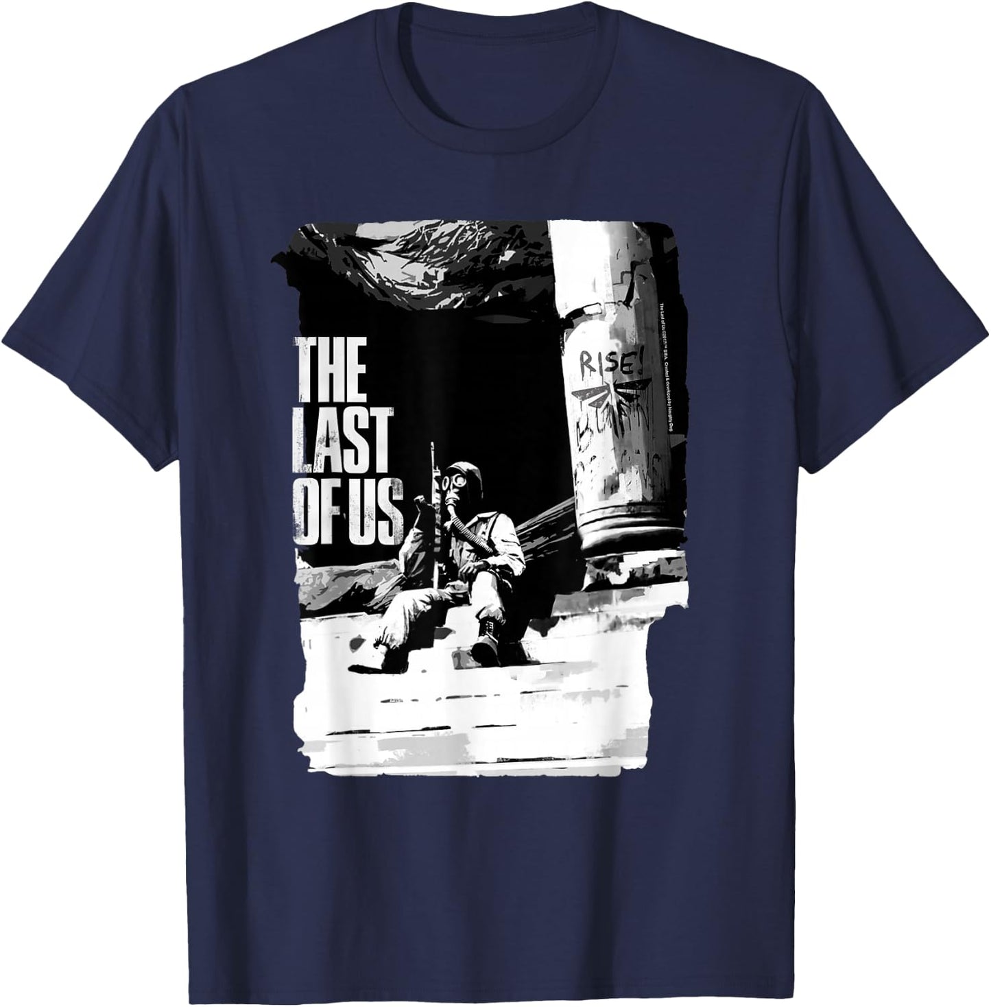 The Last of Us Hunter T-Shirt - T-Shirt | Navy