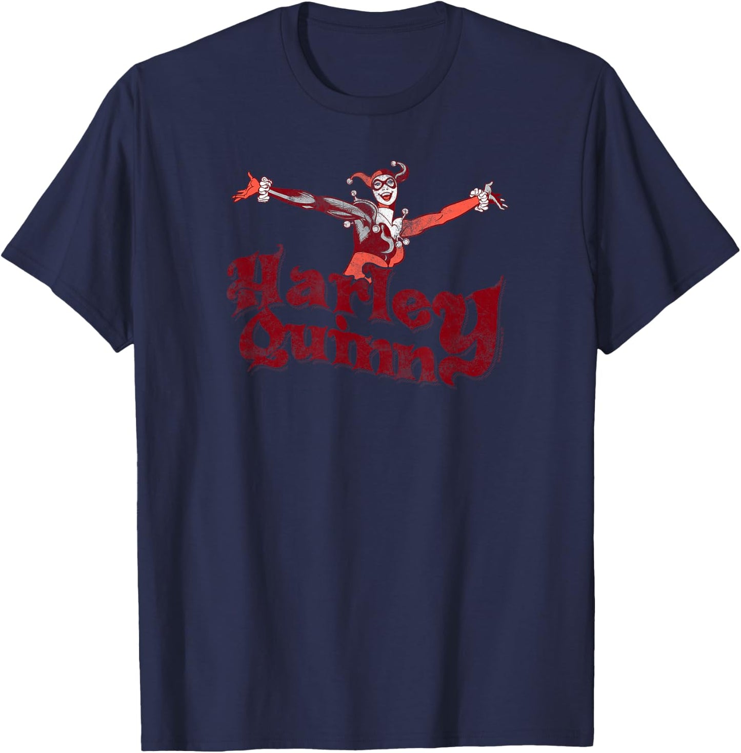 Harley Quinn Harley Hop Vintage T-Shirt - T-Shirt | Navy