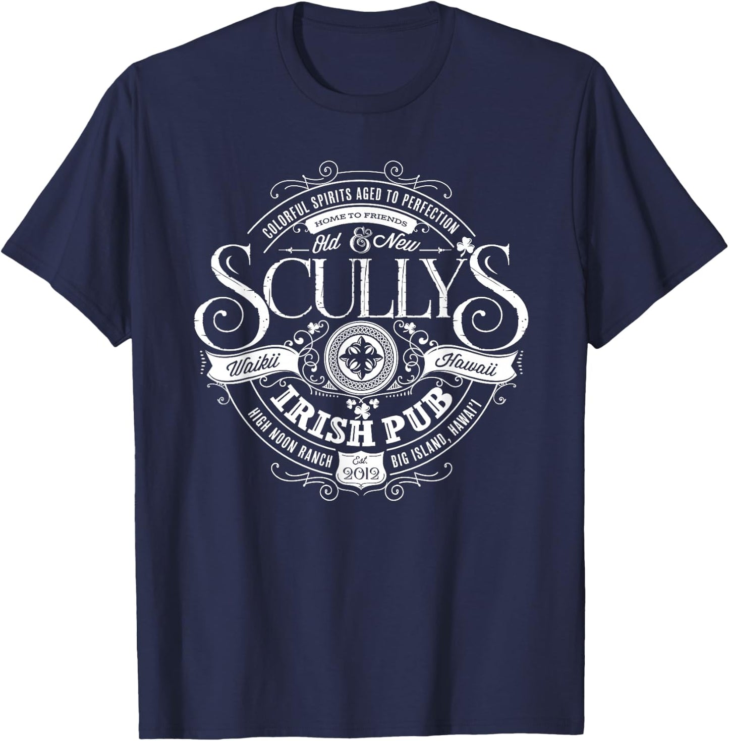 Scullys Irish Pub Shirt T-Shirt - T-Shirt | Navy