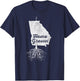 Georgia T Shirt Home Grown Roots GA State Pride T-Shirt - T-Shirt | Navy