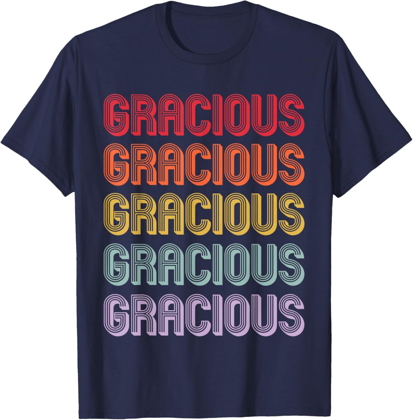 Gracious T-Shirt - T-Shirt | Navy