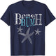 Funny Beach Bum Beachy Vacation Clothes Beachwear T-Shirt - T-Shirt | Navy