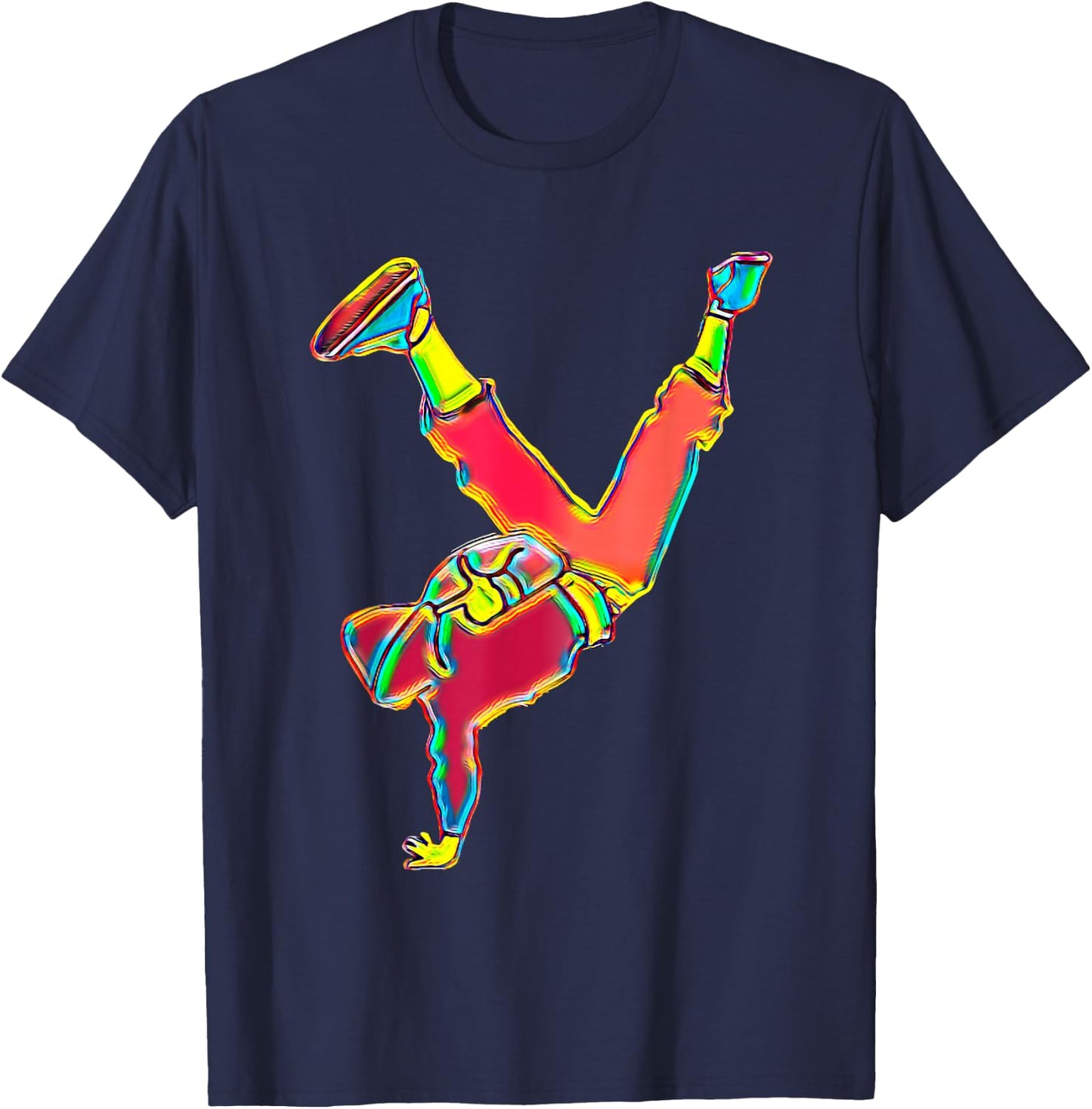 Break Dancing T-Shirt - T-Shirt | Navy