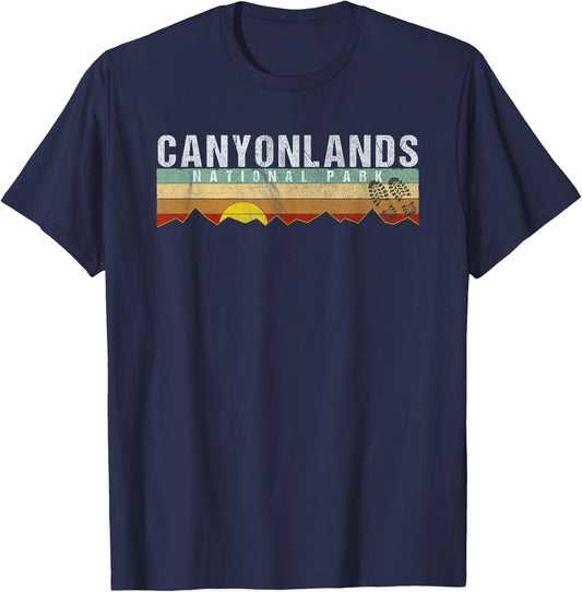 Canyonlands National Park - Utah Camping Hiking T-Shirt - T-Shirt | Navy