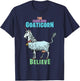 Majestic Goaticorn Unicorn Goat Mythical Creature Love T-Shirt - T-Shirt | Navy