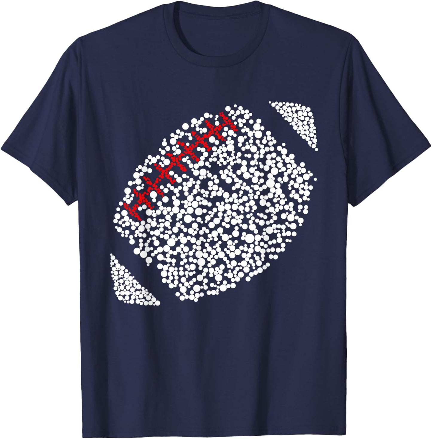 Dot Dotted Day Football September 15th Men Boys Kids T-Shirt - T-Shirt | Navy