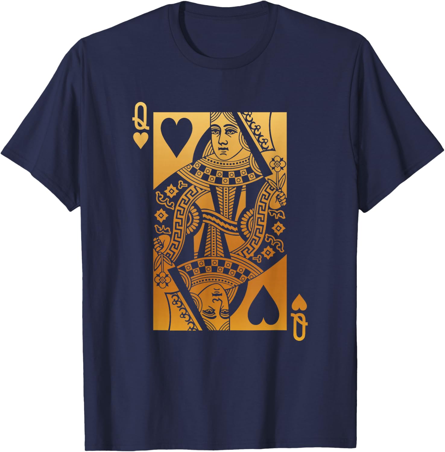 Queen of Hearts T-Shirt - T-Shirt | Navy