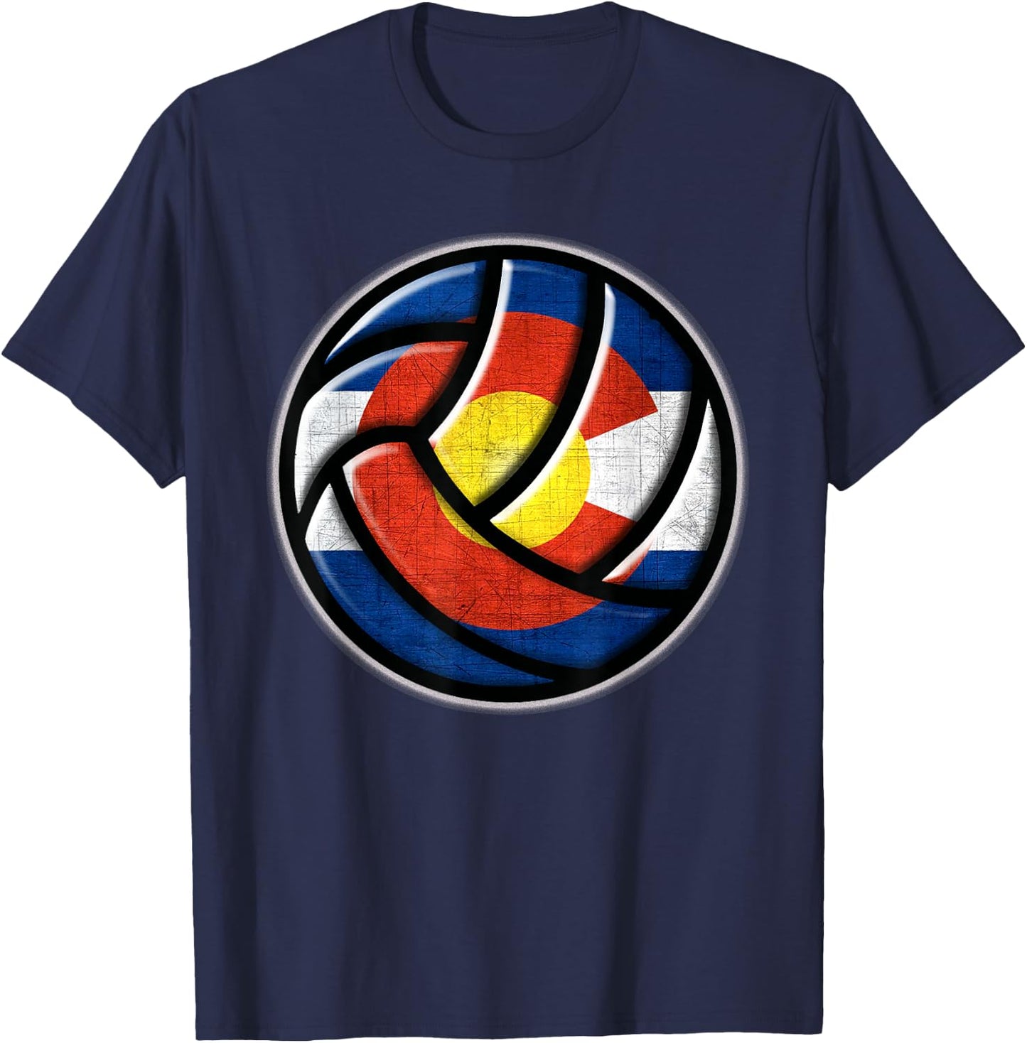 Colorado Volleyball T-Shirt - T-Shirt | Navy