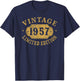 69th Birthday Women 69 year old Men Funny 1957 69 year old T-Shirt - T-Shirt | Navy