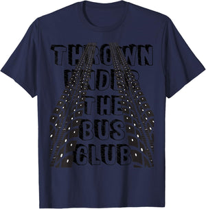 Thrown under the bus club- Trouble T-Shirt - T-Shirt | Navy