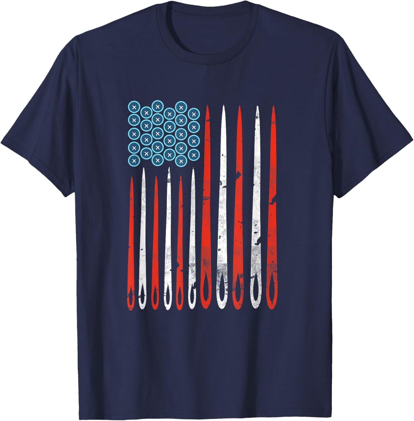 Quilting , sewing T-Shirt - T-Shirt | Navy