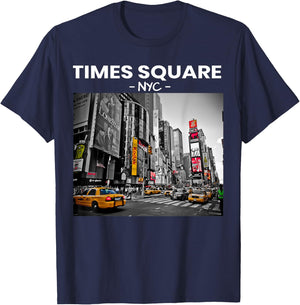 Times Square T Shirt NYC New York City Gift T-Shirt - T-Shirt | Navy