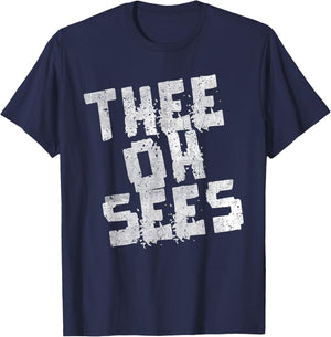 The TOS Typography Shirt Men and Women T-Shirt - T-Shirt | Navy